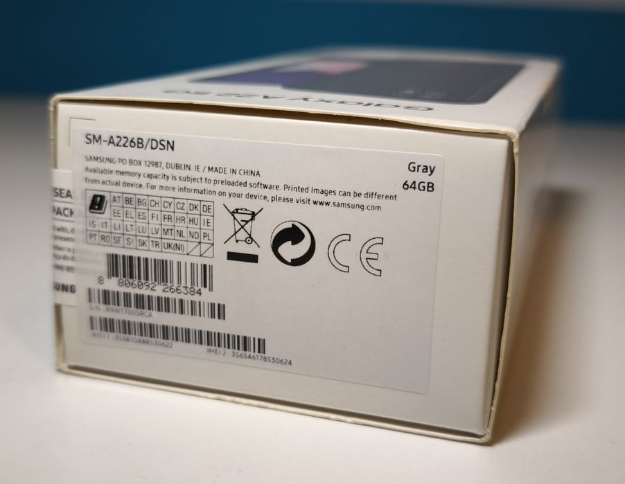 NOWY Samsung Galaxy A22 5G szary 64 GB