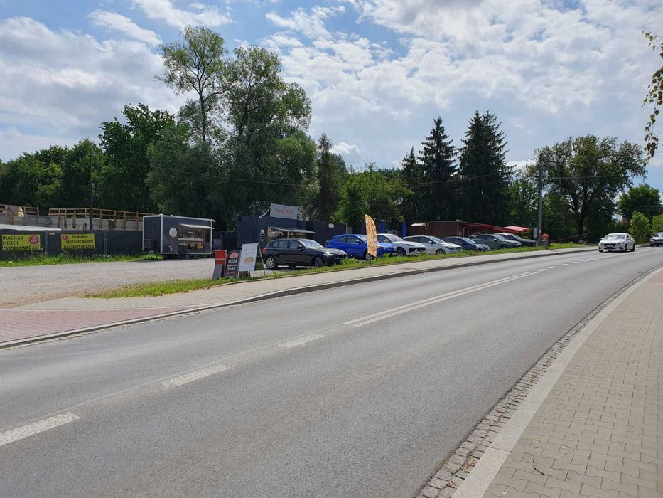 Wynajmę miejsce na placu - Kraków ul. Myślenicka - bardzo duży ruch