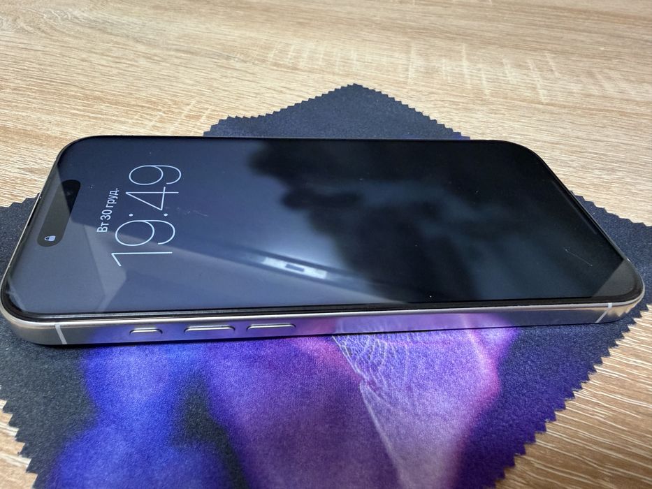 ІДЕАЛ! Iphone 16 pro max 256GB white titanium АКБ 100% + ГАРАНТІЯ