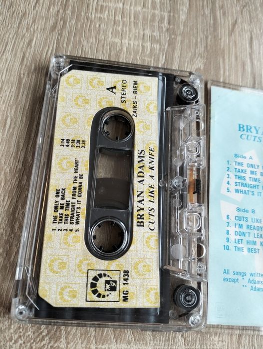 Kaseta magnetofonowa Bryan Adams