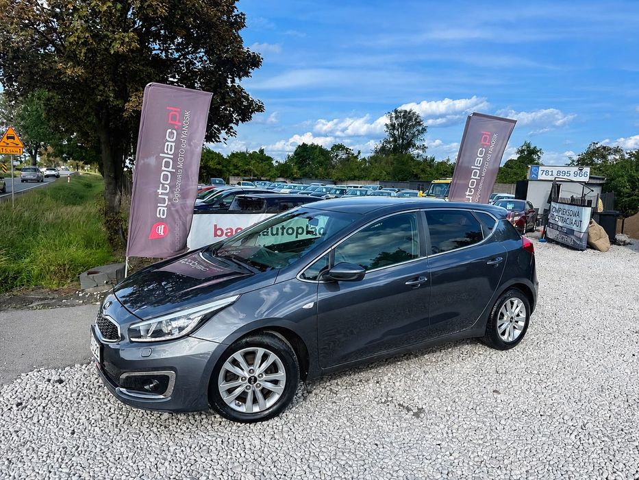 KIA CEED Z 2016 1.4 mpi Klima Kamera Navi Sprowadzony/Opłacony