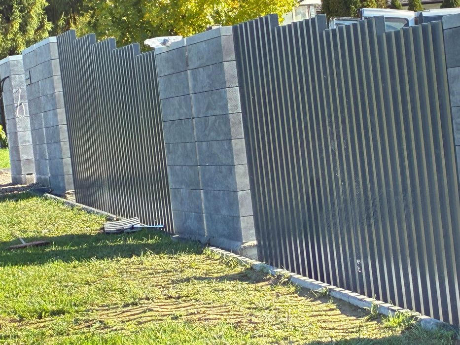 bramy ogrodzenia przęsła