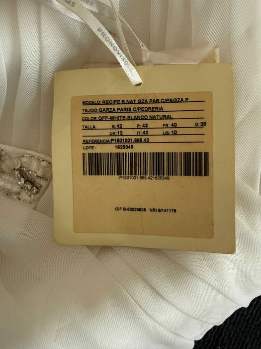 Сукня весільна Pronovias design Мануель Мото Manuel Moto А-силует