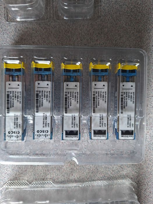 Modulos SFP - Fibra Óptica - CISCO (Vários modelos)