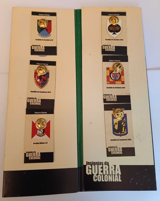 Insígnias da Guerra Colonial (6 Pins)