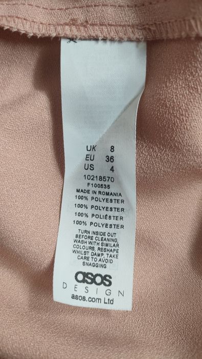 ASOS kombinezon na jedno ramię old money S