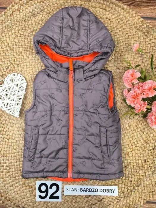 Bezrękawnik króliczki królik Kurtka Kurteczka