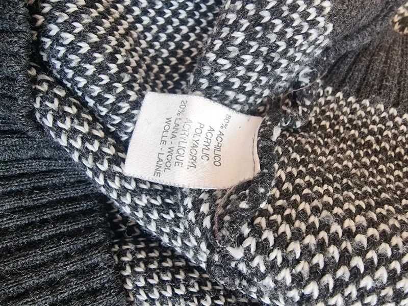 Norweski sweter z wełną