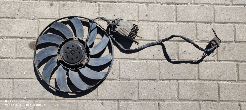 Wentylator z Modułem  Audi A6 C5 2.0 B ALT Części Blask Gołdap