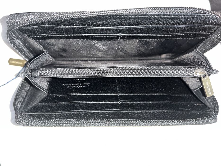 NOWY damski skórzany portfel Wittchen Italy Wallet BLK na prezent