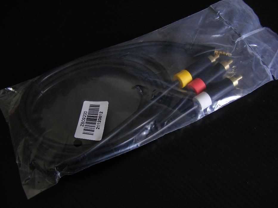 XBOX 360 - Cabo de Video AV ( para Versão E - Ultra Slim ) - NOVO