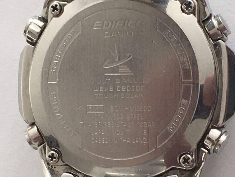 Zegarek EDIFICE Casio Solar Classic Waveceptor - męski