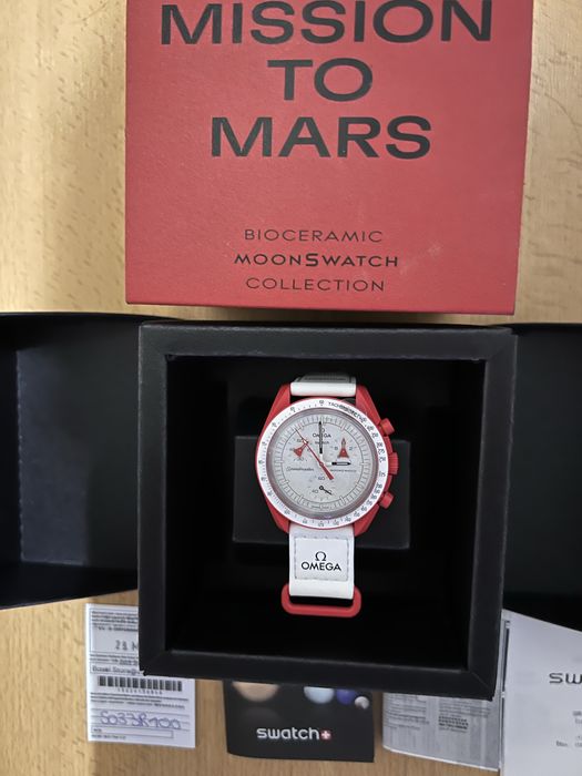 Conjunto de 2 relogios Omega x Swatch
