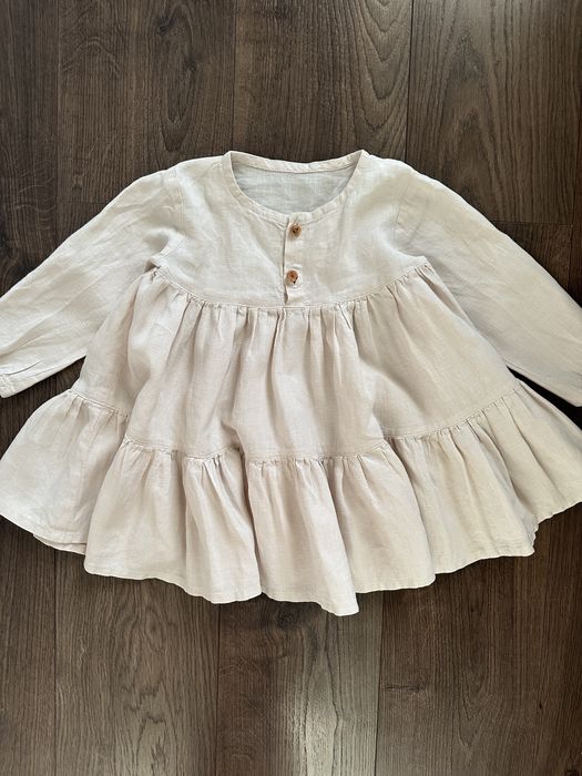 Сукня з льону, сарафан, блуза для дівчинки 104-110