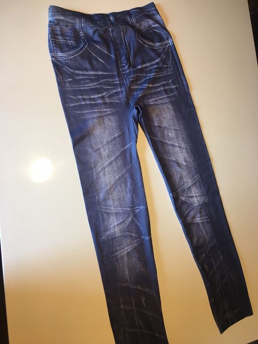 Legginsy elastyczne jeans
