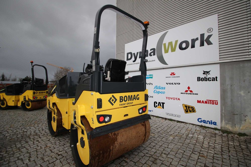 Bomag Cilindro Compactador Asfalto Terra 138 AD 5 c novo 4.5 toneladas