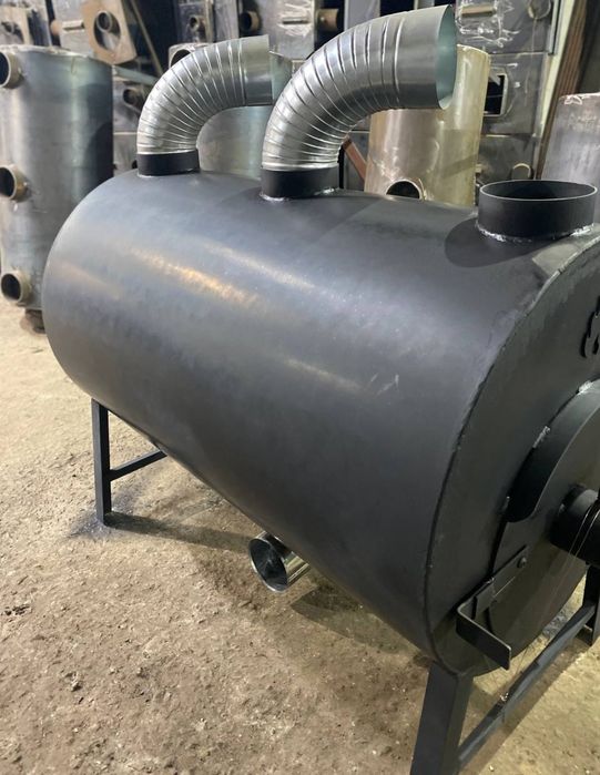 6мм! 1500м3! Піч Теплогенератор! Буржуйка, Булерьян