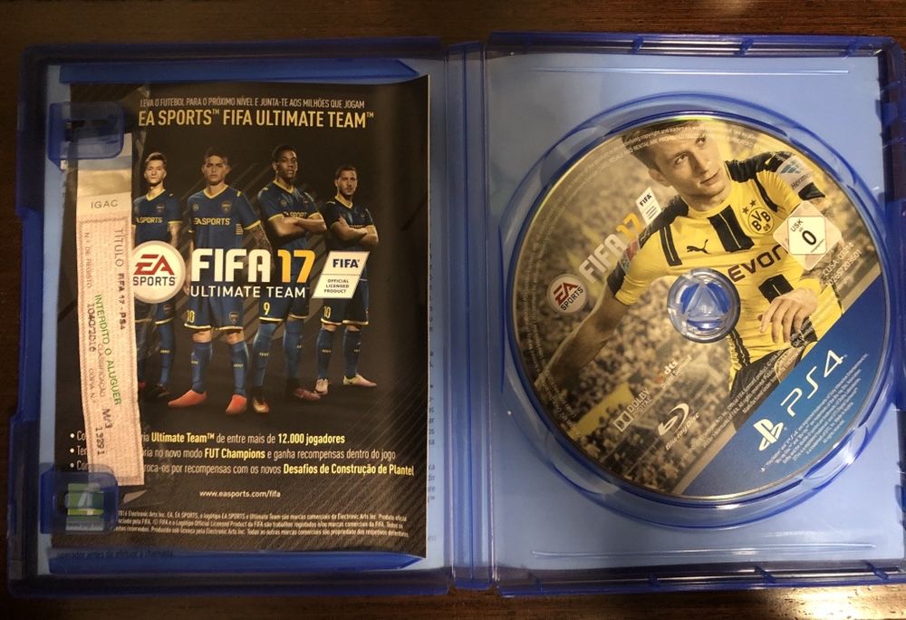 Jogo PS4 FIFA 17