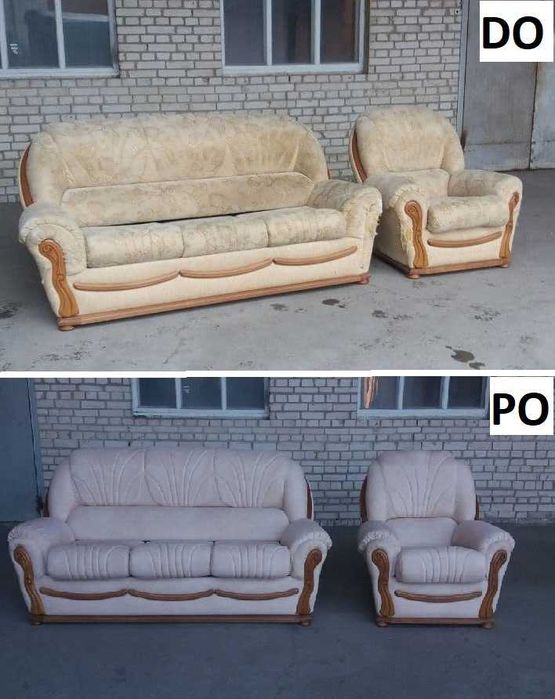 Naprawa i renowacja mebli tapicerowanych, usługi tapicera