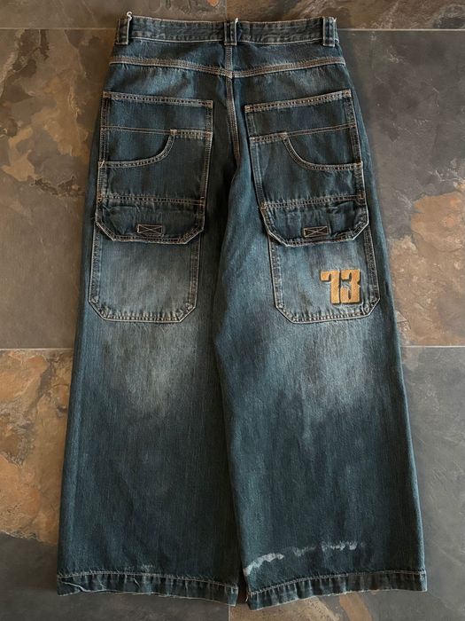 Jeans Mega Baggy Bershka Blue