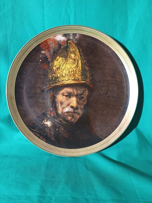 Talerz ozdobny Rembrandt porcelana Vohenstrauss Johann Seltmann