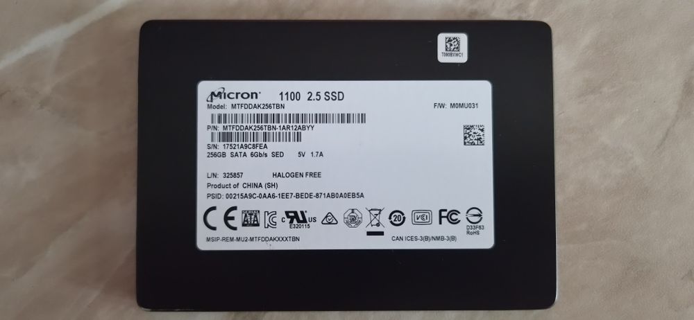 SSD240-256GB 2.5" SATA