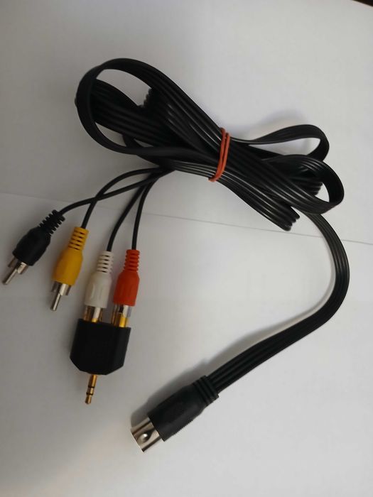 Kabel ze złączami DIN - cinch - jack o długości 1.5 m