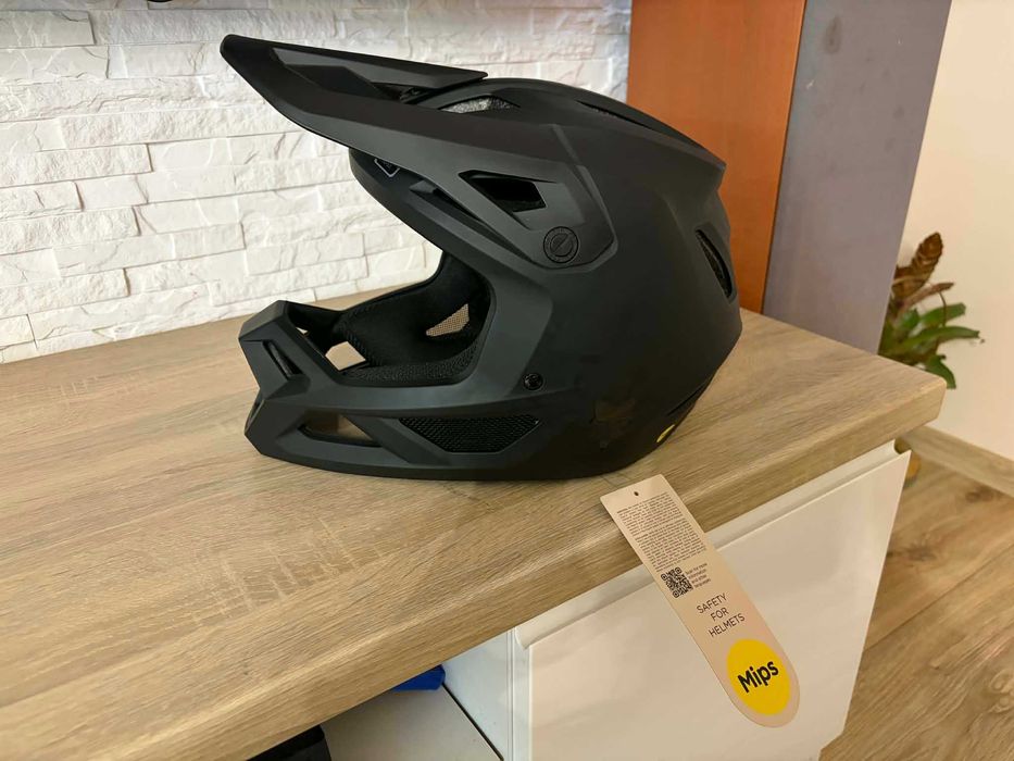 Nowy Kask FOX RAMPAGE Mips czarny rower hulajnoga cross