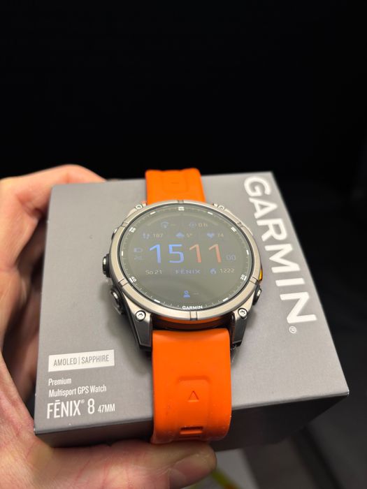 Garmin fenix 8 amoled sapphire