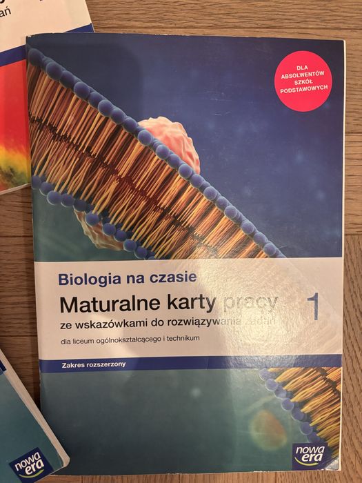 Zestaw kart pracy Biologia rozszerzona Nowa Era liceum