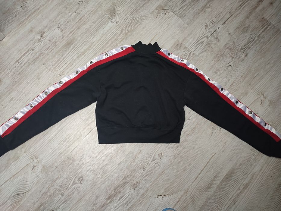 Pretty little thing S 36 bluza damska krótka oversize szeroka crop