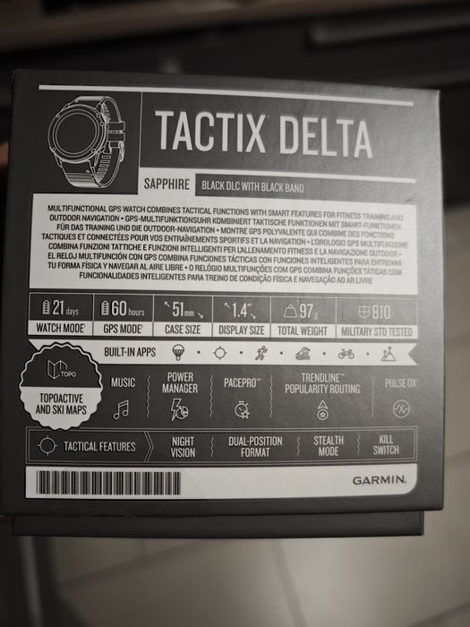 Garmin Tactix Delta Sapphire