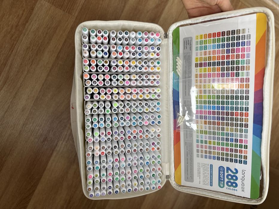 Акрилові маркери Languo 288 нові!