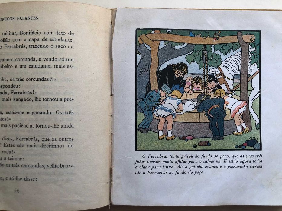 Bonecos Falantes - Carlos Selvagem - Ilustrações Maria Roque Gameiro