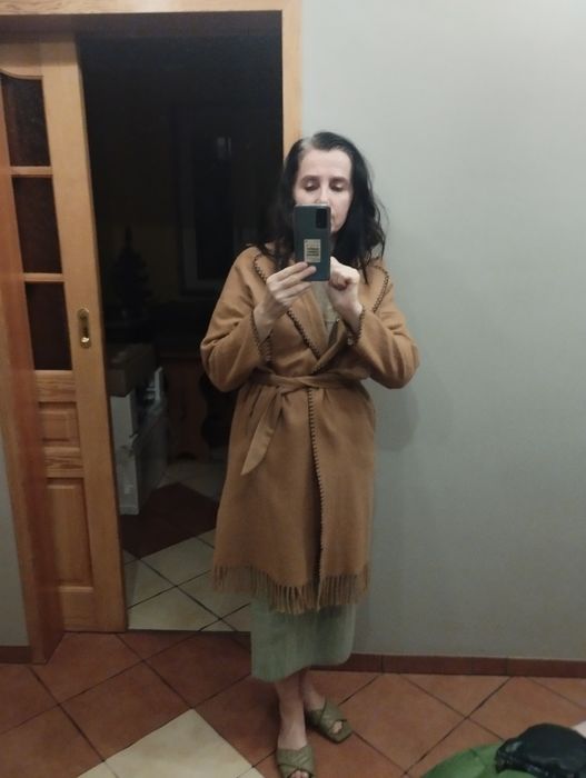 Płaszczyk vrązowy rozmiar 40