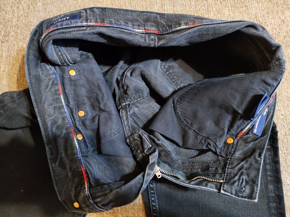 Spodnie męskie jeans Gant rozm W33/L34 stan bardzo dobry