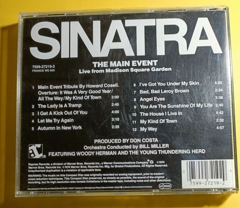 CD - Frank Sinatra436724328406067201