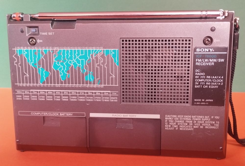 Sony ICF-7600D oraz ICF-7600DS Legnica • OLX.pl