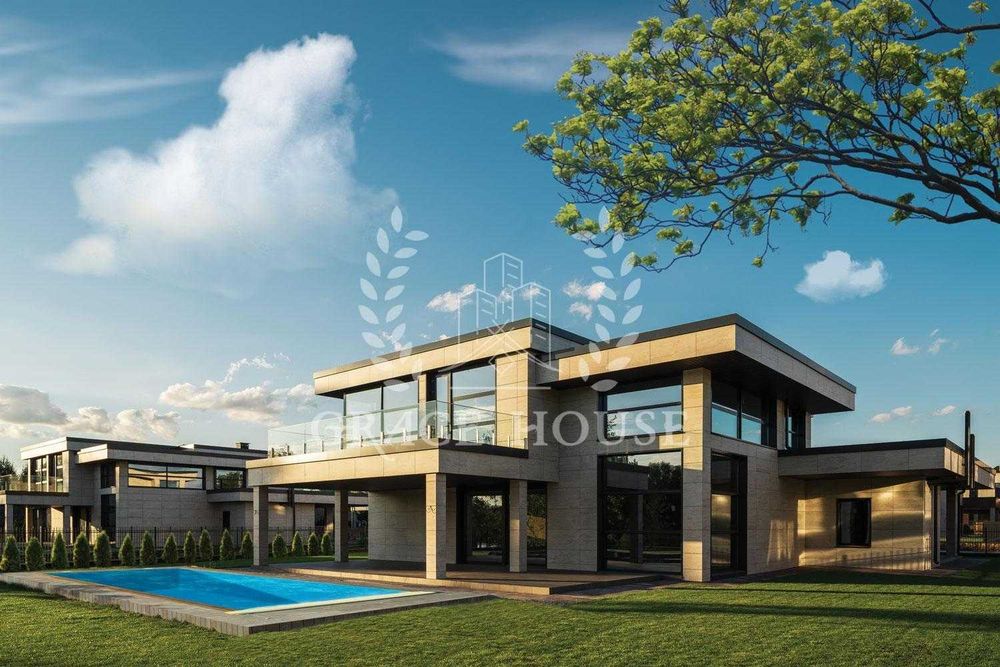 Продаж будинку 260м біля річки Конча-Заспа Козин 12 соток дамба 4 спальні у містечку Обухівський район DAMBA RIVER PARK
