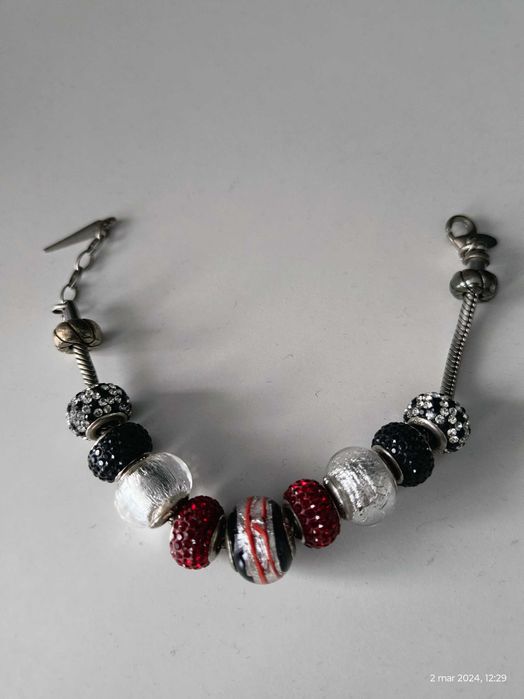 Bransoletka srebrna Beeds APART