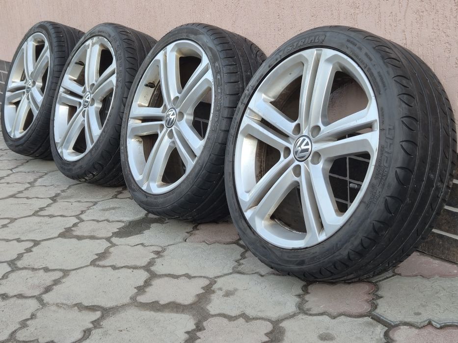 Диски з шинами 225 40 R18 Volkswagen passat jetta golf