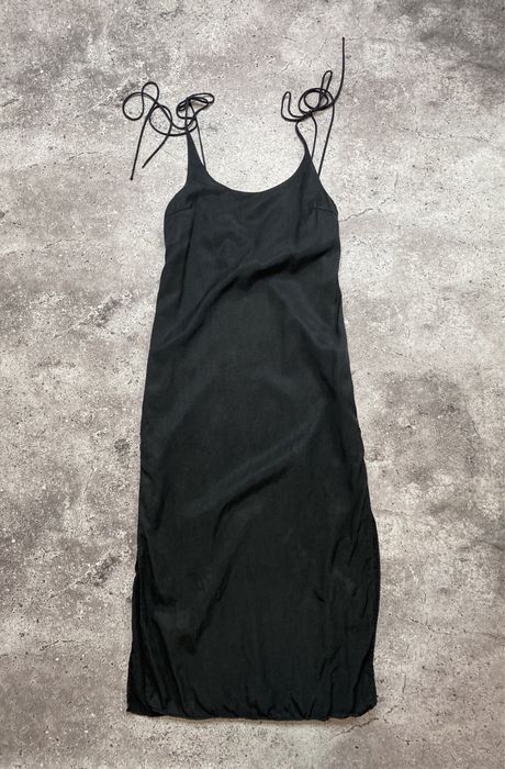 Женский летний черный лофт сарафан Zara Xs оригинал платье