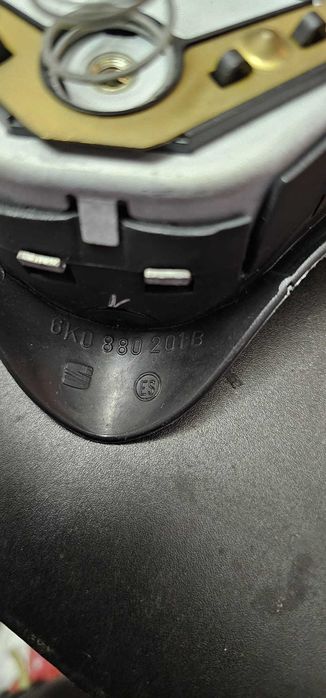 Airbag Volante 3 Braços Sport / Cupra - Seat Ibiza 6K2 / Cordoba (6K0880201B)