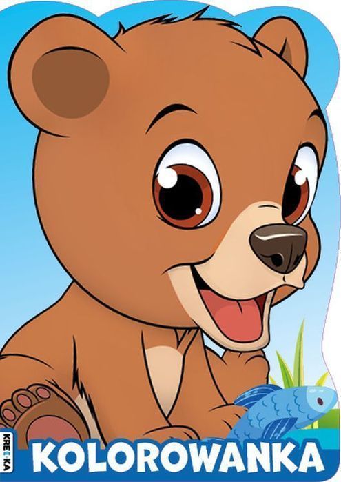 Miś. Zwierzątka Z Wykrojnikiem Kredka