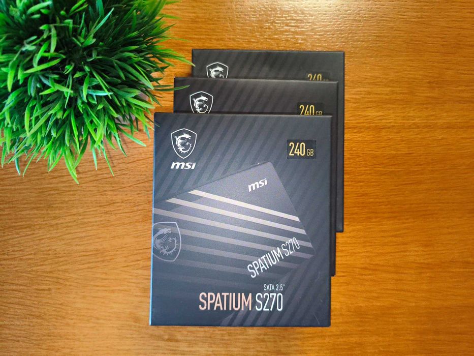 MSI SPATIUM S270 240GB – Novos Selados - Ssd Sata