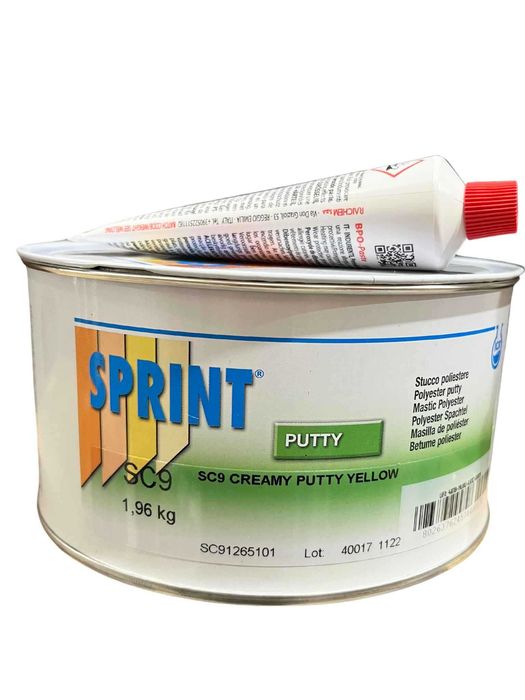 Massa de betume de Poliéster SPRINT 2 Kg + endurecedor