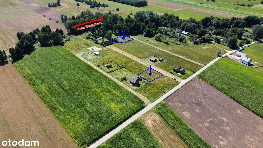 Działki budowlane z dostępem do rzeki Wymakracz | ok.90 km od Warszawy