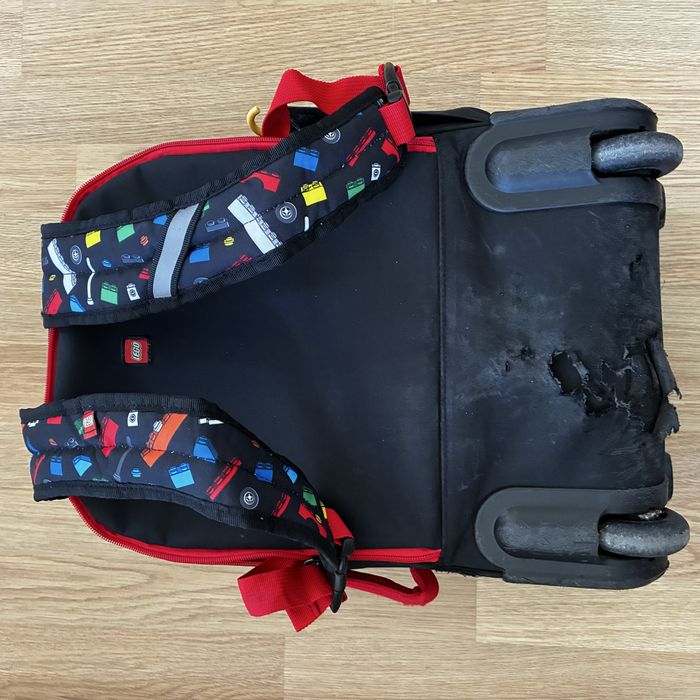 Mochila escolar LEGO com trolley e rodas – resistente