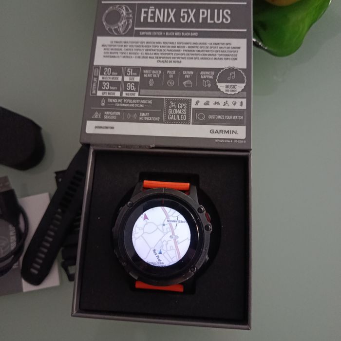 Garmin Fênix 5X Plus Saphira 51mm
