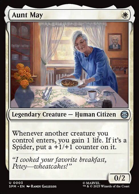 Karta Magic The Gathering Aunt May SPM 3